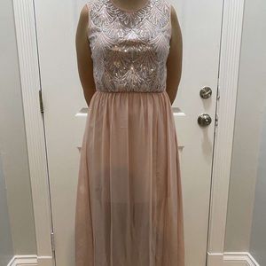 Pink and Silver Fancy Dress